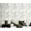 Rasch|Wallpaper modern beige gray geometric pattern|Geometric