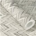 Rasch|Papier peint épi gris clair osier tressé|Imitation Raphia