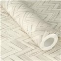 Papel pintado mimbre trenzado forma espiga - Rasch Beachhouse 410372