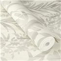 Rasch|Tapete tropische Monstera Pflanzen grau|Tapeten