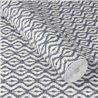 Rasch|Wallpaper blue ikat pattern|Wallpaper