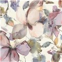 Rasch|Papier peint fleuri magnolias aquarelle lilas|Floral