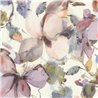 Rasch|Papel pintado floral magnolias acuarela lila|Floral