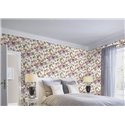 Rasch|Tapete Aquarell Magnolien lila|Blumen