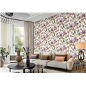 Rasch|Tapete Aquarell Magnolien lila|Blumen