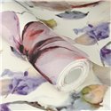 Rasch|Papel pintado floral magnolias acuarela lila|Floral