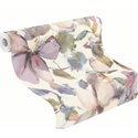 Rasch|Papel pintado floral magnolias acuarela lila|Floral