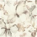 Rasch|Papel pintado floral acuarela magnolias blancas|Floral