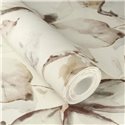 Rasch|Papel pintado floral acuarela magnolias blancas|Floral
