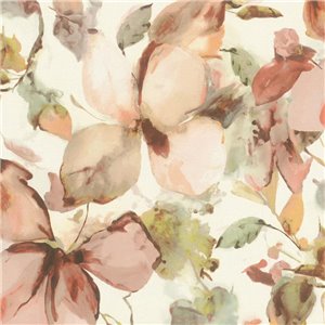 Rasch|Tapete Aquarell Magnolien lila|Blumen