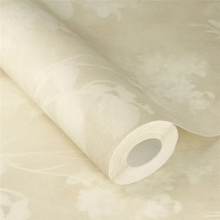 Rasch|Wallpaper beige watercolor flowers|Wallpaper