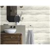 Rasch|Wallpaper faded horizontal silver-gray stripes|Abstract