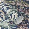 Rasch|Papier peint tropical bleu plantes exotiques|Tropical