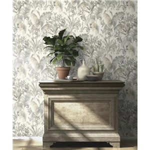 Caselio|Mint green jute wallpaper|Wallpaper 2