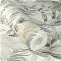 Rasch|Papier peint tropical plantes exotiques gris|Tropical