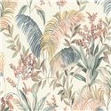 Rasch|Papier peint plantes tropicales multicolores|Tropical