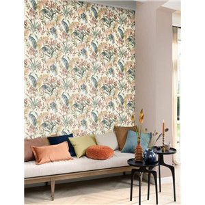 Caselio|Bunte Blumentapete aus einem malerischen Garten|Blumen 2