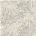 Rasch|Papier peint feuilles de palmier beige|Tropical