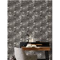 Rasch|Papier peint feuilles de palmier tropical gris|Papier Peint