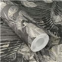 Rasch|Wallpaper gray tropical palm leaves|Wallpaper