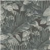 Rasch|Papel pintado tropical hojas palma azul|Papel Pintado