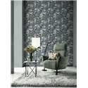 Rasch|Wallpaper blue palm tropical leaves|Wallpaper