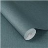 Rasch|Wallpaper oil-blue linen effect|Solid Colors