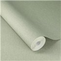 Rasch|Papier peint aspect lin naturel vert|Couleurs Unies