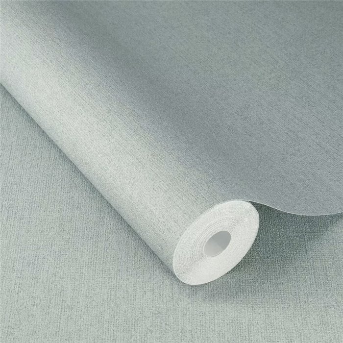 Rasch|Papel pintado efecto textil turquesa|Colores Lisos