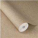Rasch|Papier peint imitation lin brun|Couleurs Unies