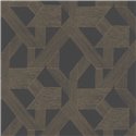 Rasch|Tapete modern schwarzgold geometrisches Muster|Modern