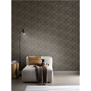 Rasch|Tapete modern geometrisch petrolblau|Modern 2