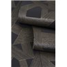 Rasch|Wallpaper modern black golden geometric pattern|Modern