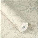 Rasch|Wallpaper drawn beige leaves|Floral