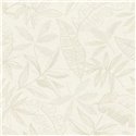Rasch|Papier peint fleuri romantique feuilles blanc|Floral