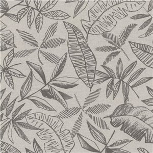 Papeldecor|Papel pintado étnico negro con formas de ondas|Papel Pintado