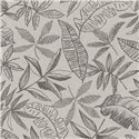 Rasch|Papel pintado minimalista dibujo floral gris|Floral