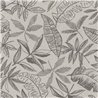 Rasch|Papel pintado minimalista dibujo floral gris|Floral
