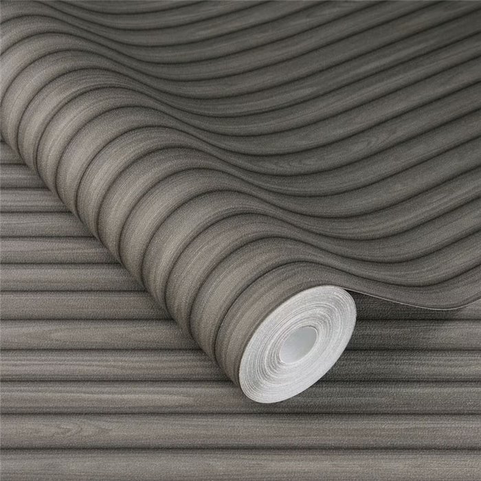 Rasch|Wallpaper gray wood-effect strips|Wood Imitation