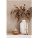 Marburg|Wallpaper beige linen effect with metallic touches|Fabric Imitation