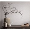 Marburg|Wallpaper with greige linen effect and metallic reflections|Fabric Imitation