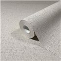 Marburg|Wallpaper with greige linen effect and metallic reflections|Fabric Imitation