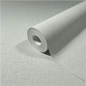 Marburg|Wallpaper with greige linen effect and metallic reflections|Fabric Imitation