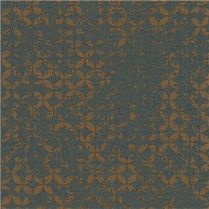 Marburg|Wallpaper flower petals beige and silver, textile effect|Modern