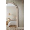 Marburg|Wallpaper worn cement effect shiny beige|Stucco Imitation