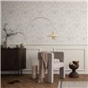Marburg|Wallpaper floral damask style in beige and gray|Damask