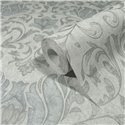 Marburg|Papier Peint floral style damas beige et gris|Damas