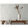 Marburg|Wallpaper gray damask with floral motifs and scrolls|Damask