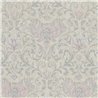 Marburg|Papier Peint baroque gris et rose avec des détails floraux|Damas