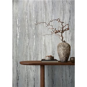 Marburg|Wallpaper stone texture light blue plaster effect|Stucco Imitation 2